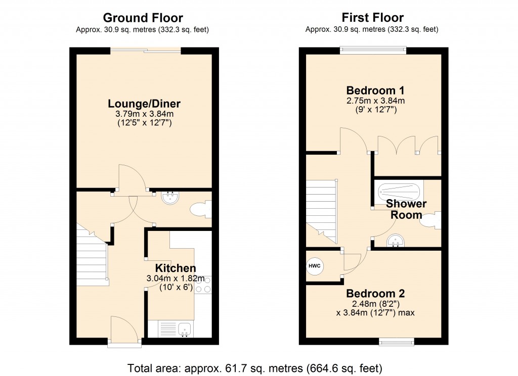 Floorplans For Hilperton, Trowbridge, Wiltshire