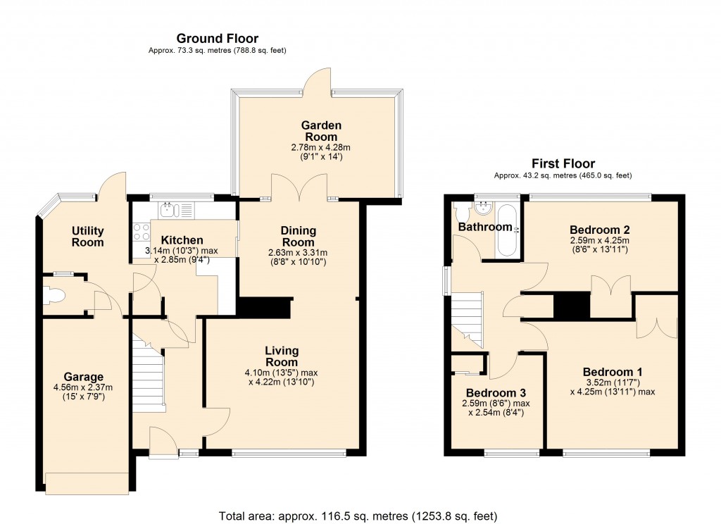 Floorplans For Trowbridge, Wiltshire