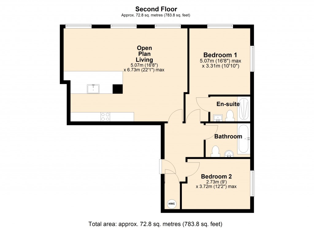 Floorplans For Stallard Street, Trowbridge, Wiltshire