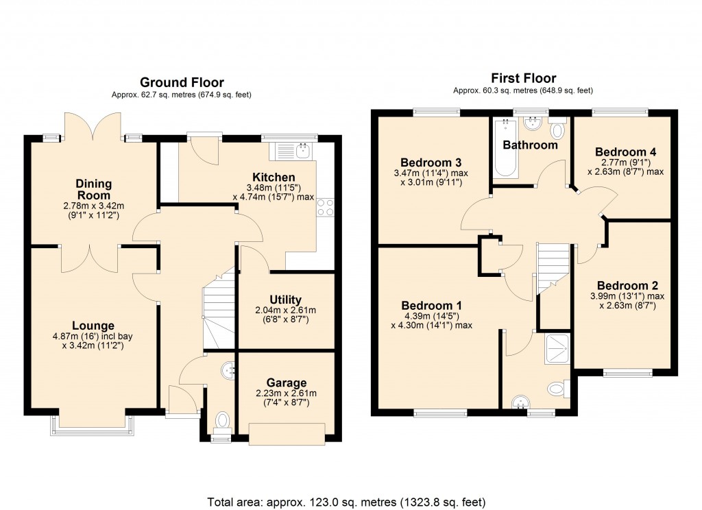 Floorplans For Trowbridge, Wiltshire