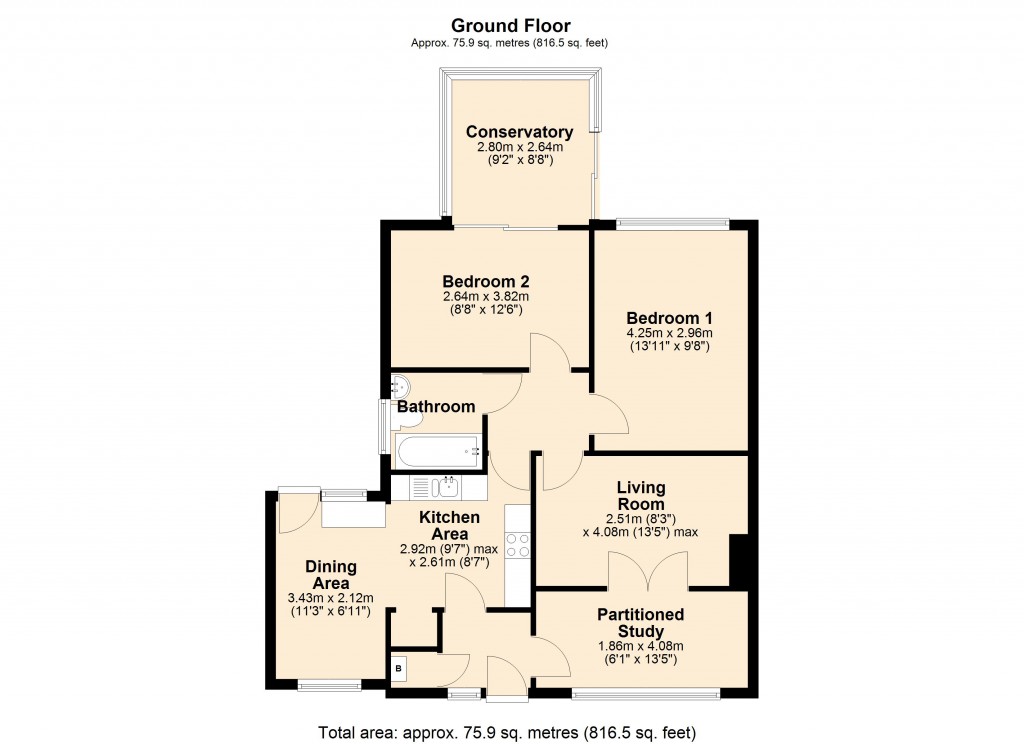 Floorplans For Trowbridge, Wiltshire