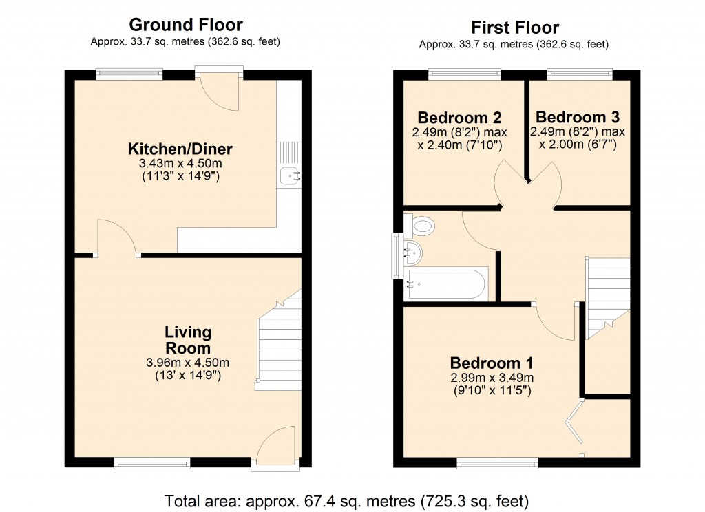 Floorplans For North Bradley, Wiltshire