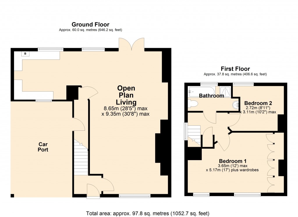 Floorplans For Southwick, Trowbridge, Wiltshire