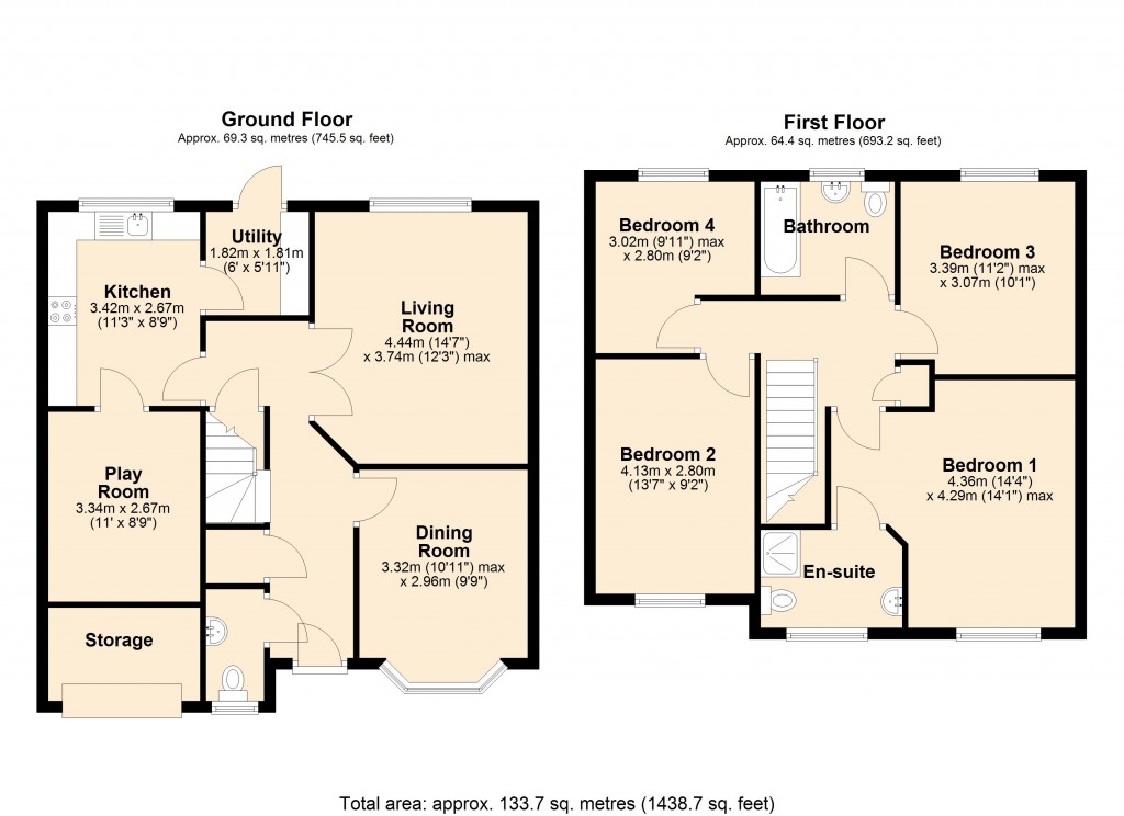 Floorplans For Trowbridge, Wiltshire