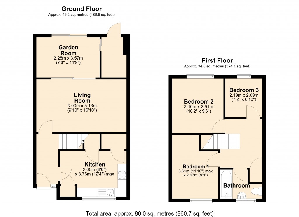 Floorplans For Trowbridge, Wiltshire