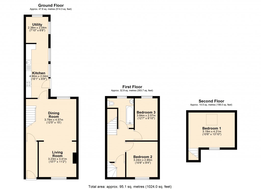 Floorplans For Trowbridge, Wiltshire