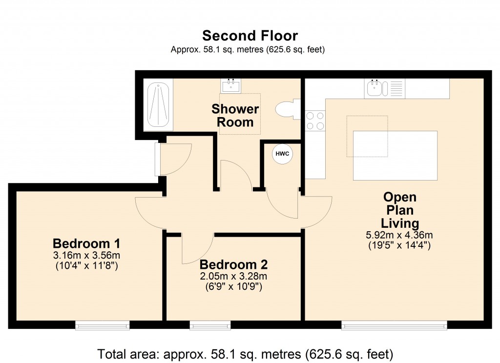Floorplans For Fore Street, Trowbridge, Wiltshire
