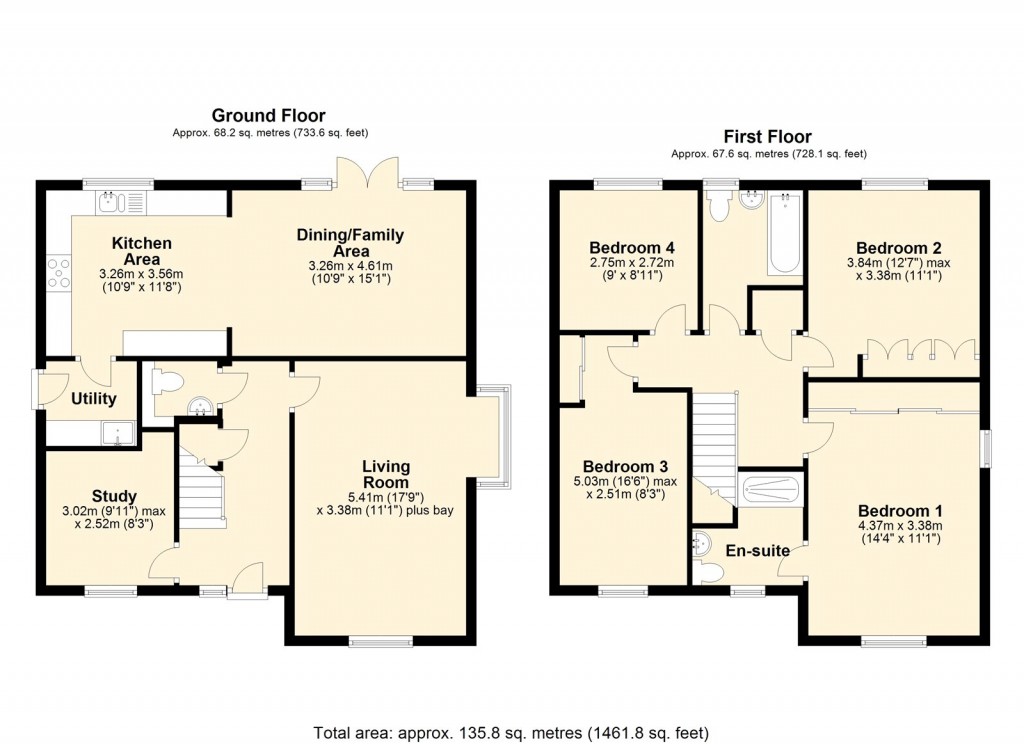 Floorplans For Weavers Meadow, Trowbridge, Wiltshire