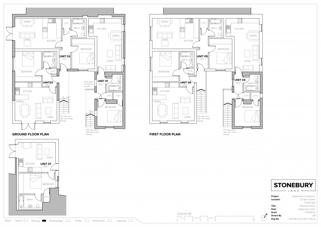 Floorplans For Trowbridge, Wiltshire