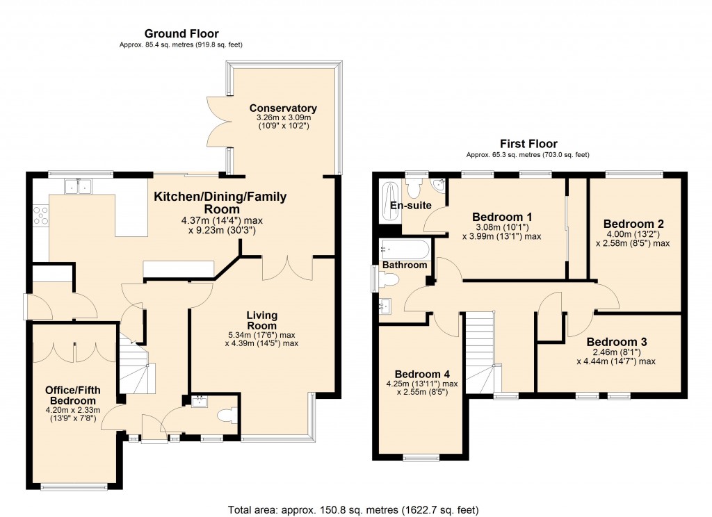 Floorplans For Hilperton, Trowbridge, Wiltshire