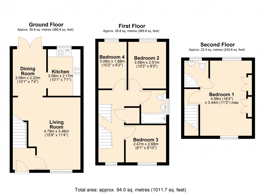 Floorplans For Trowbridge, Wiltshire