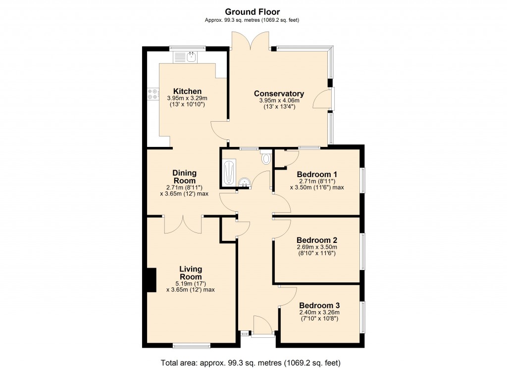 Floorplans For Melksham, Wiltshire