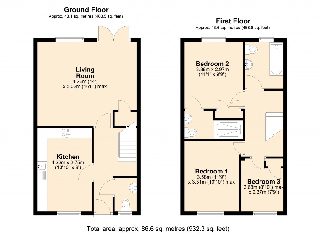 Floorplans For Trowbridge, Wiltshire