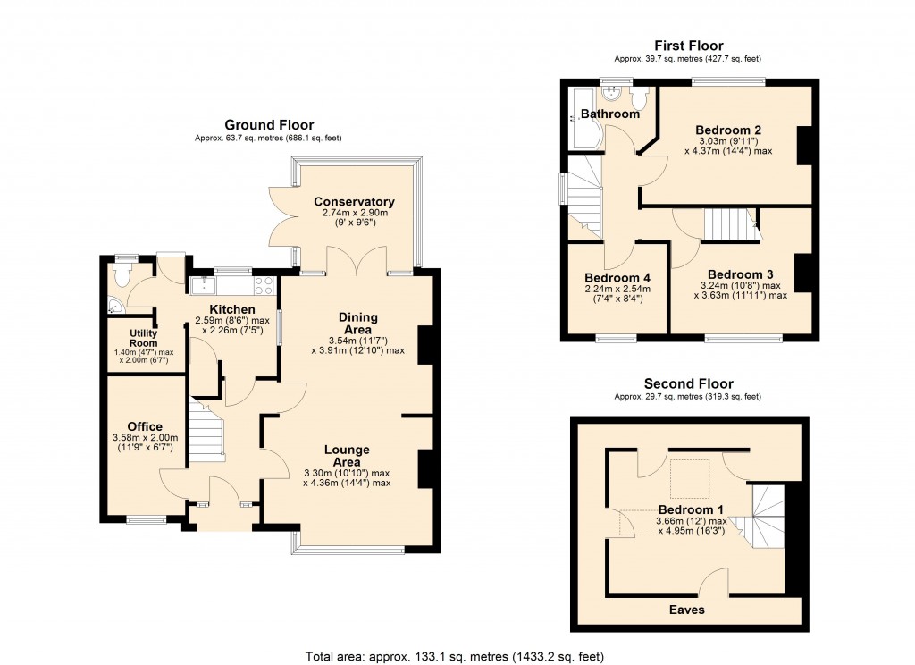 Floorplans For Trowbridge, Wiltshire