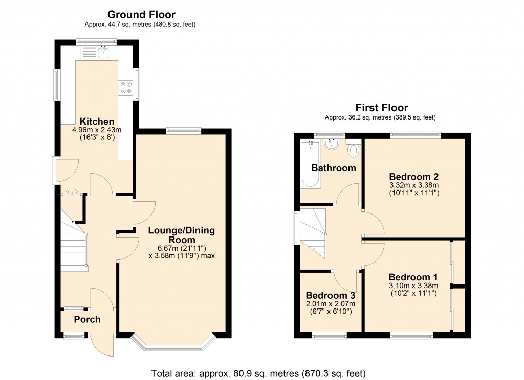 Floorplans For Trowbridge, Wiltshire