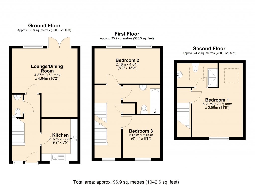 Floorplans For Trowbridge, Wiltshire