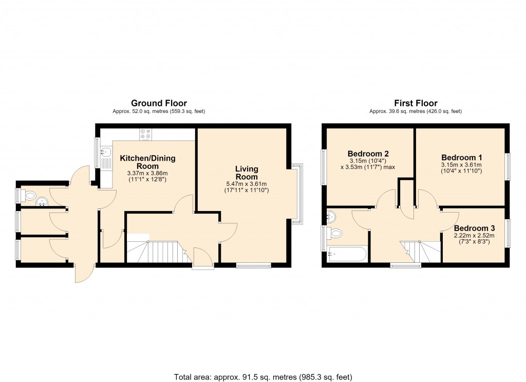 Floorplans For Trowbridge, Wiltshire