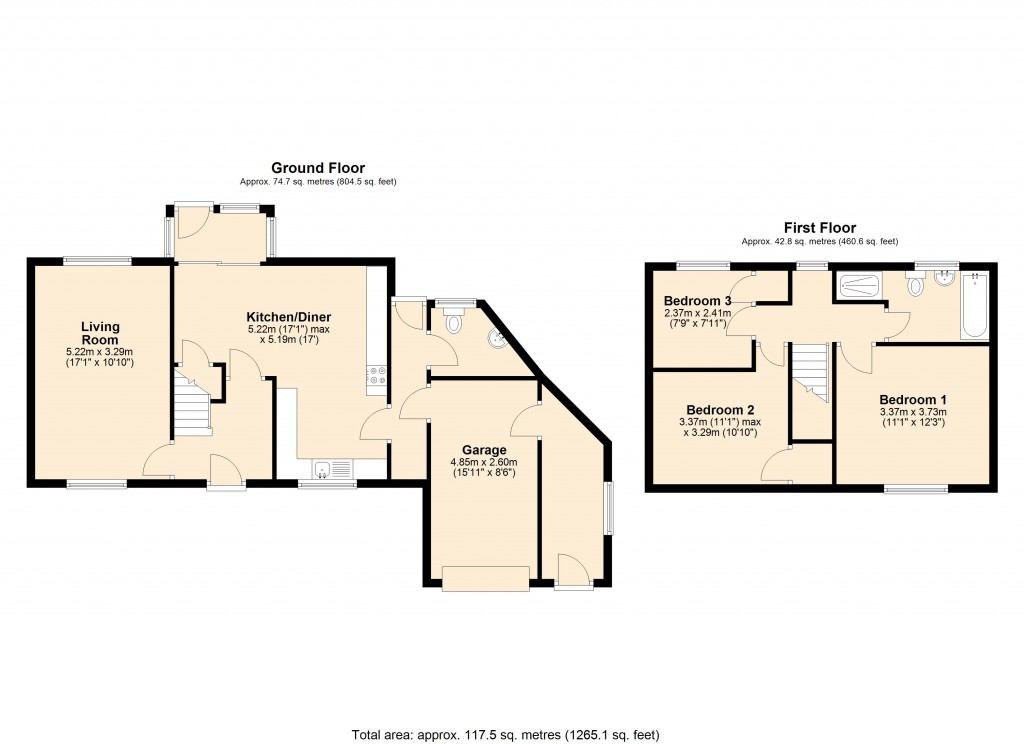 Floorplans For Hilperton, Trowbridge, Wiltshire