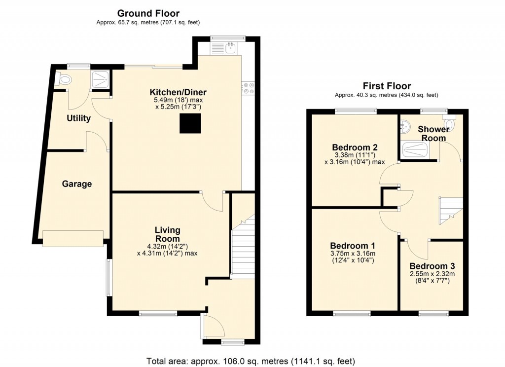 Floorplans For Southwick, Trowbridge