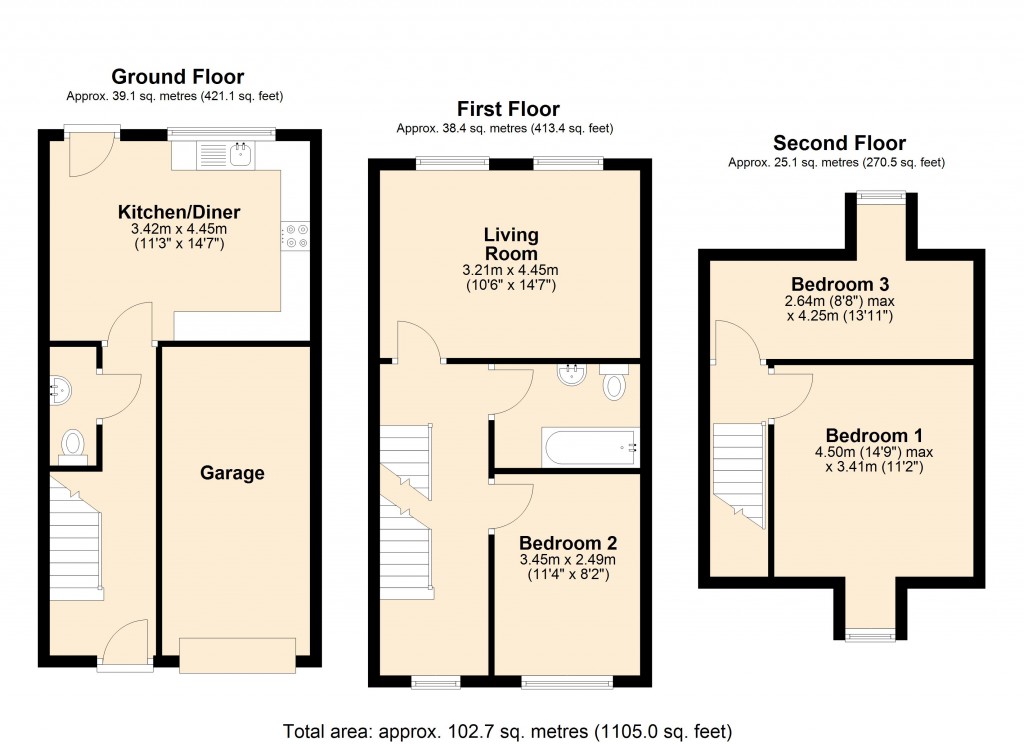 Floorplans For Trowbridge, Wiltshire