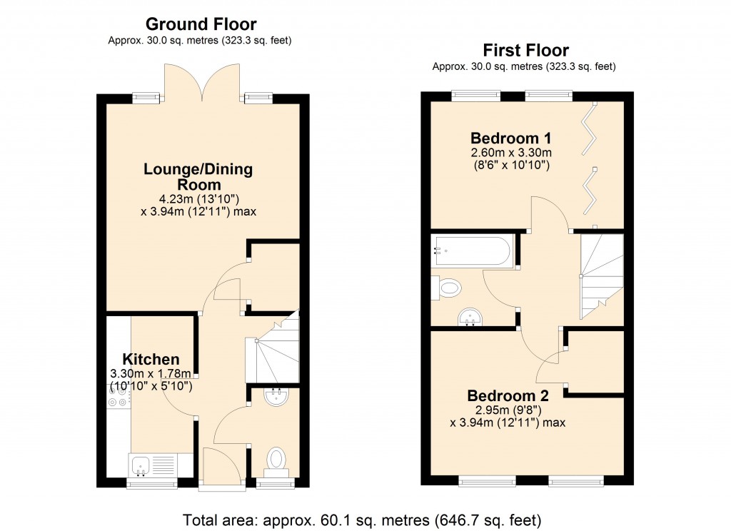 Floorplans For Melksham, Wiltshire