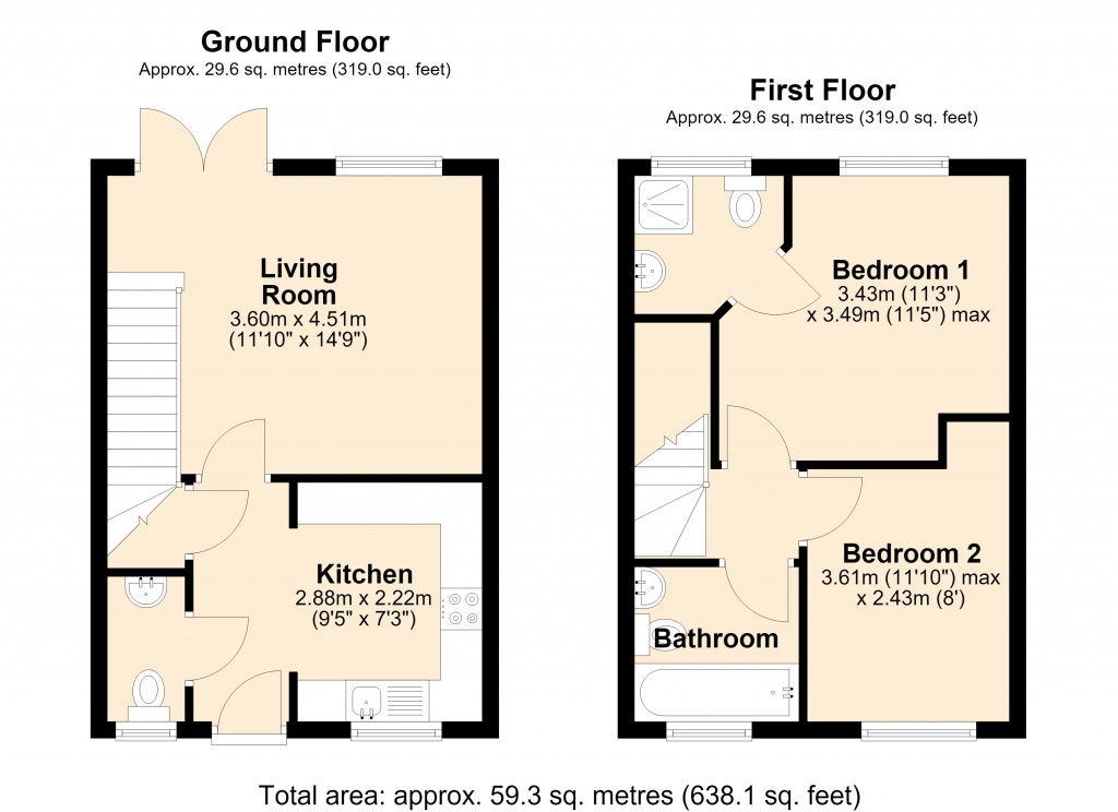 Floorplans For Melksham, Wilthshire