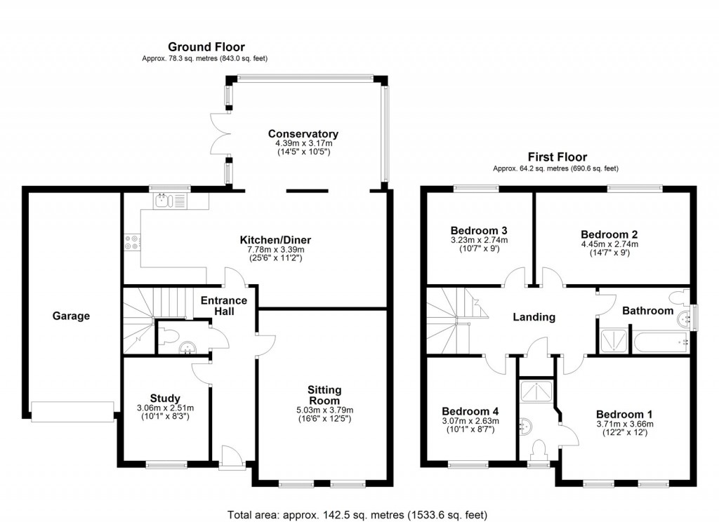Floorplans For Warminster, Wiltshire