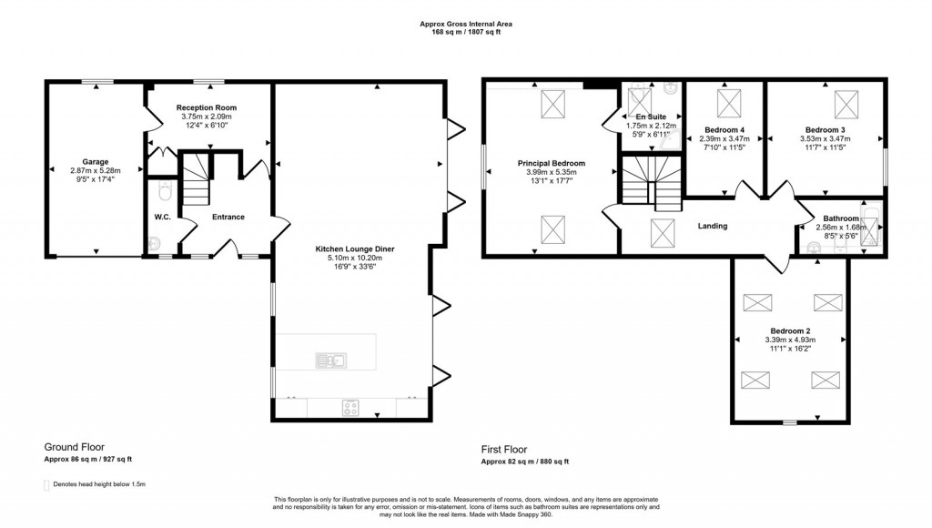 Floorplans For Dilton Marsh, Westbury, Wiltshire