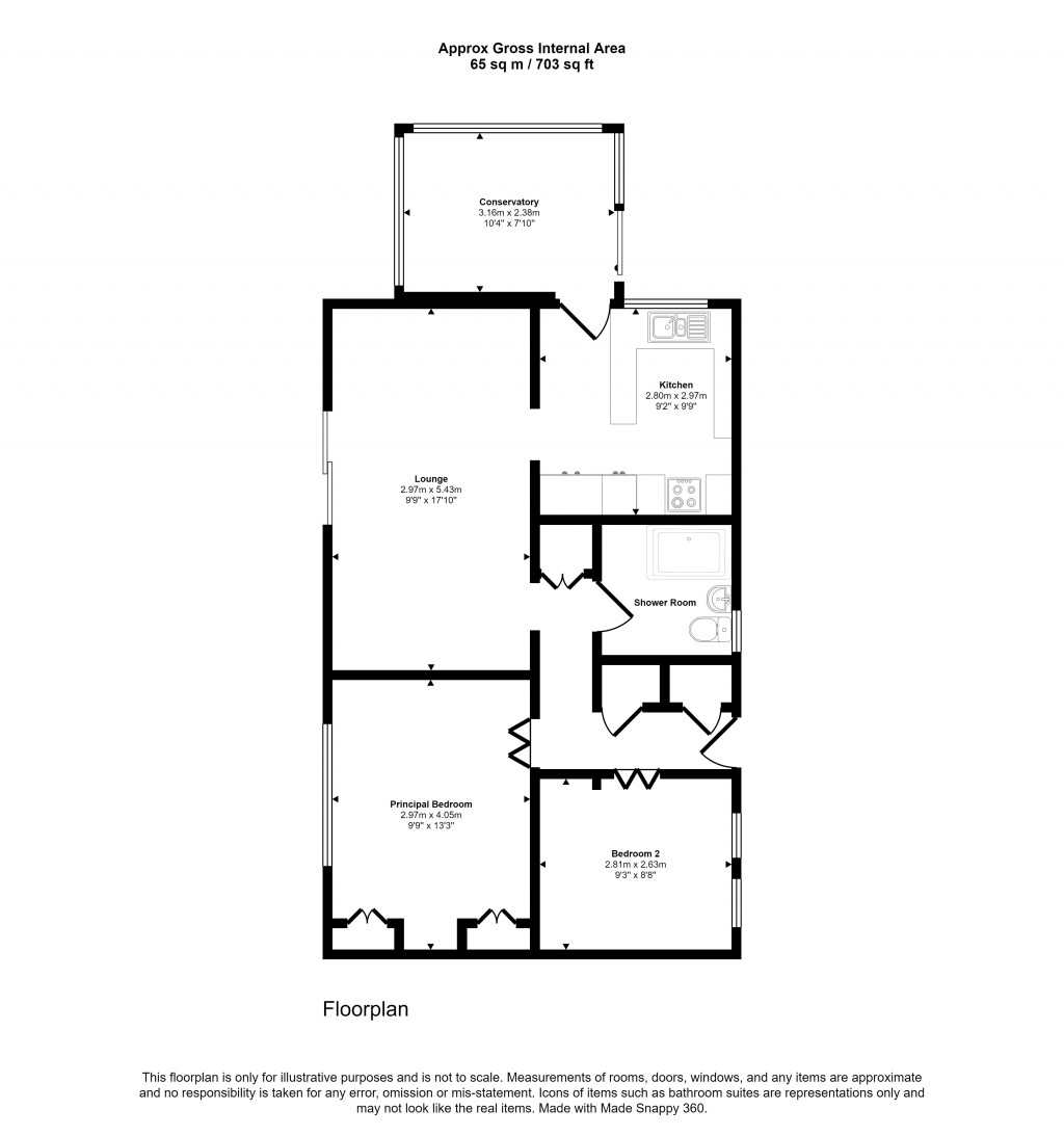 Floorplans For Westbury, Wiltshire