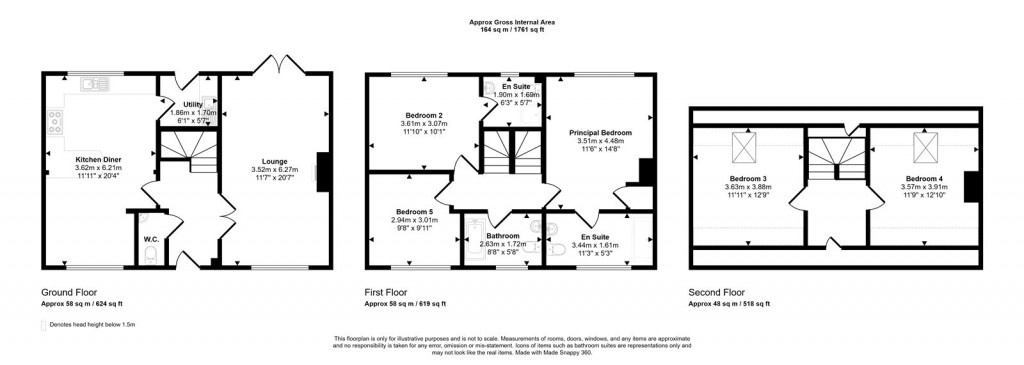 Floorplans For Bratton, Westbury, Wiltshire