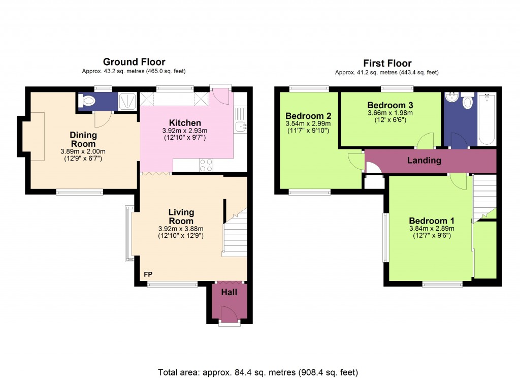 Floorplans For Warminster, Wiltshire