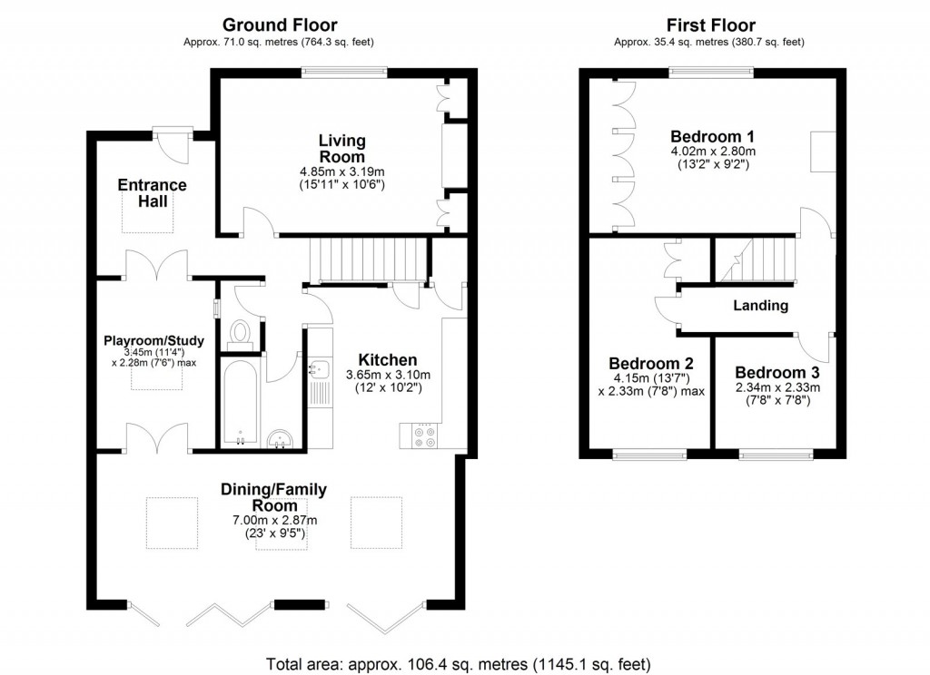 Floorplans For Warminster, Wiltshire