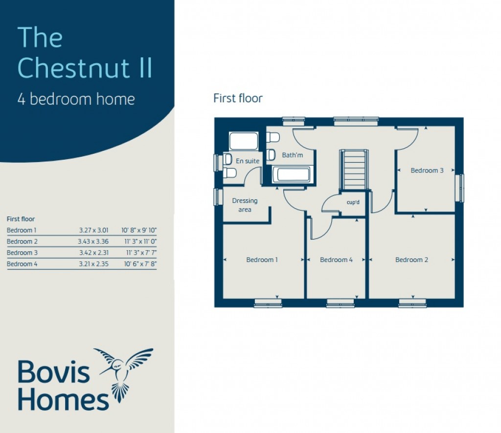 Floorplans For Station Approach, Westbury, Wiltshire