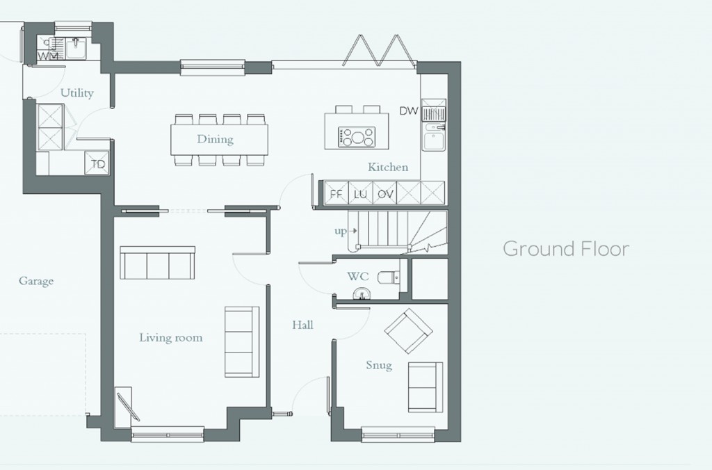 Floorplans For Westbury, Wiltshire