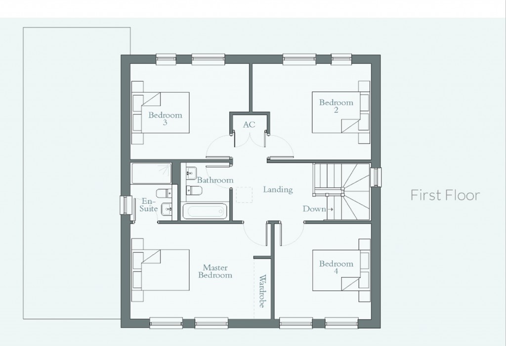 Floorplans For Westbury, Wiltshire