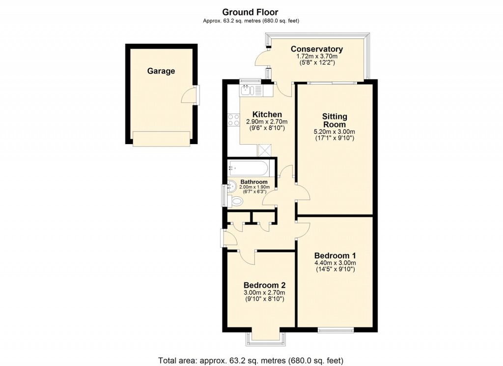 Floorplans For Westbury, Wiltshire