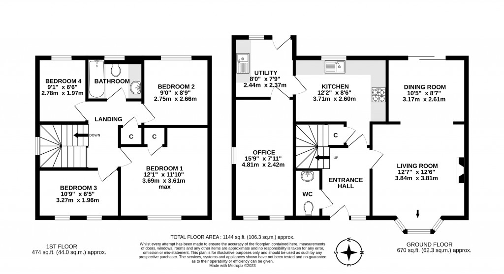 Floorplans For Warminster, Wiltshire