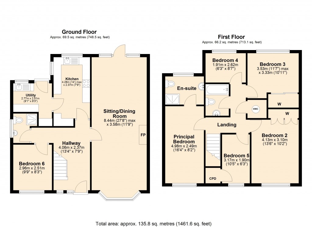 Floorplans For Dilton Marsh, Westbury