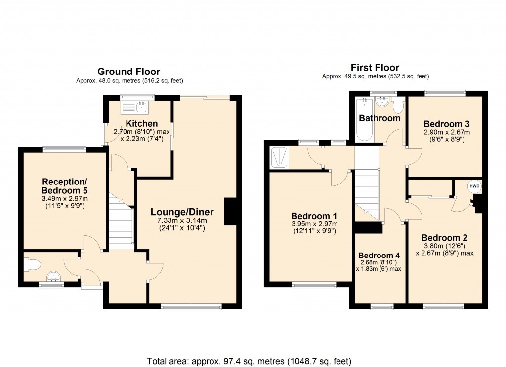 Floorplans For Trowbridge, Wiltshire