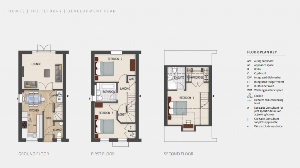 Floorplans For Station Approach, Westbury, Wiltshire
