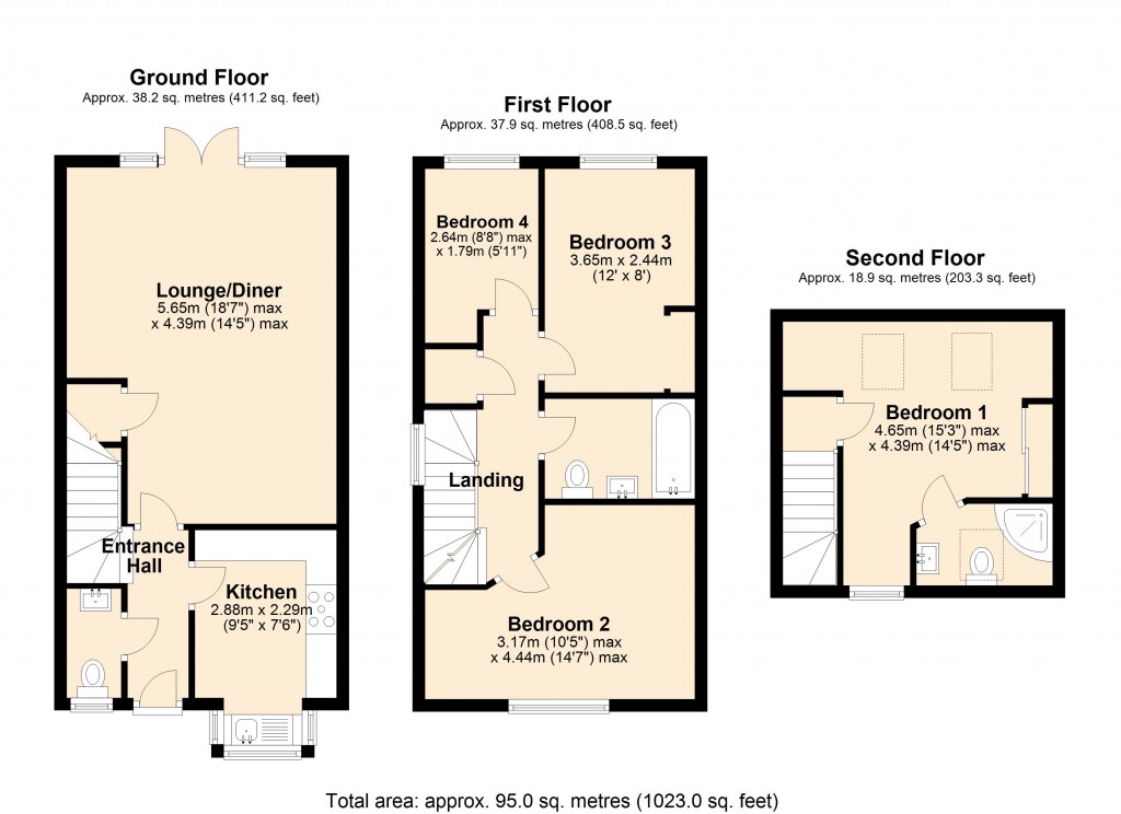 Floorplans For Frome, Somerset