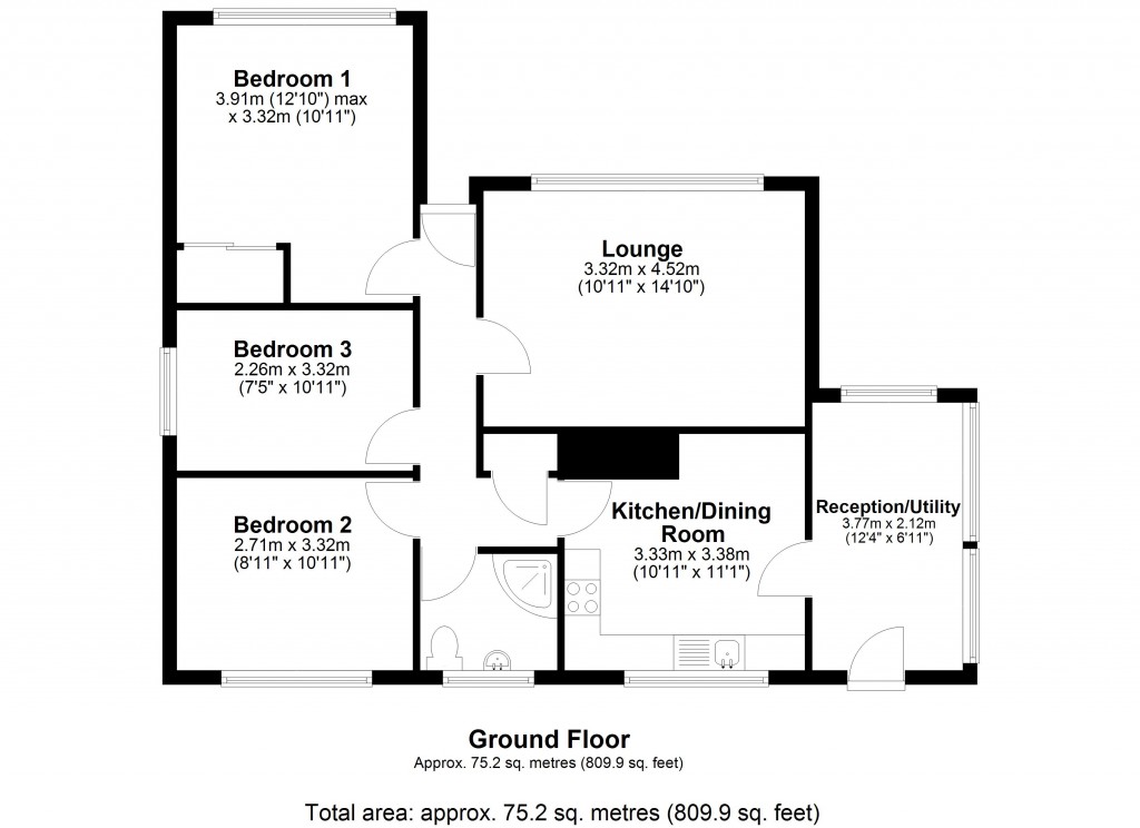 Floorplans For Bratton, Wiltshire