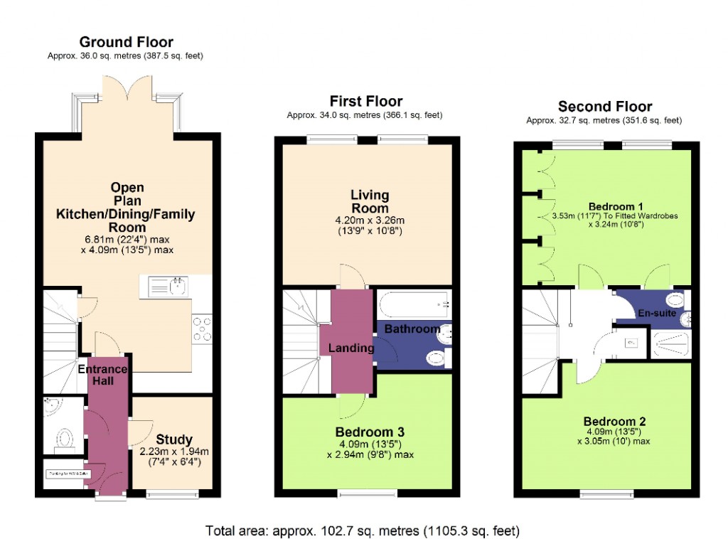 Floorplans For Freestone Grove, Westbury