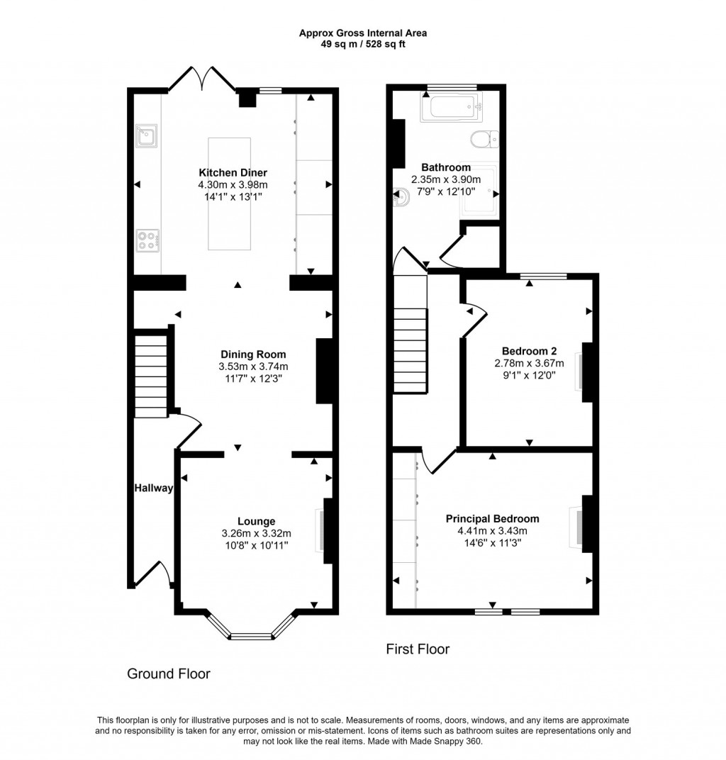 Floorplans For Westbury, Wiltshire