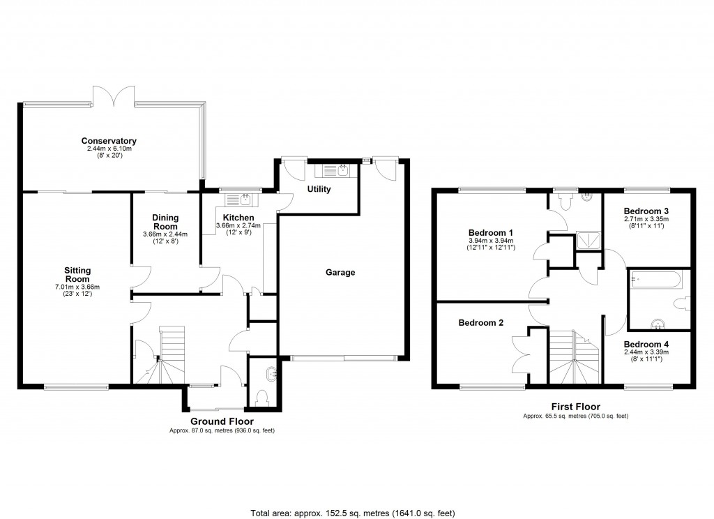Floorplans For Codford St Peter, Warminster