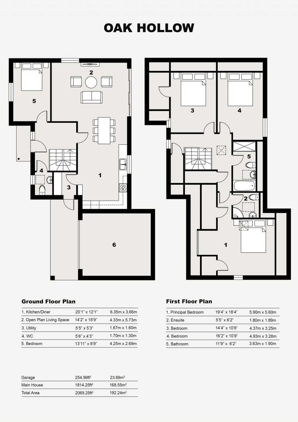 Floorplans For Dilton Marsh, Wiltshire
