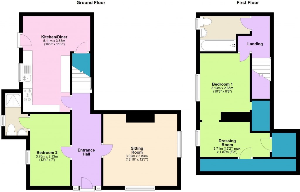 Floorplans For Westbury, Wiltshire