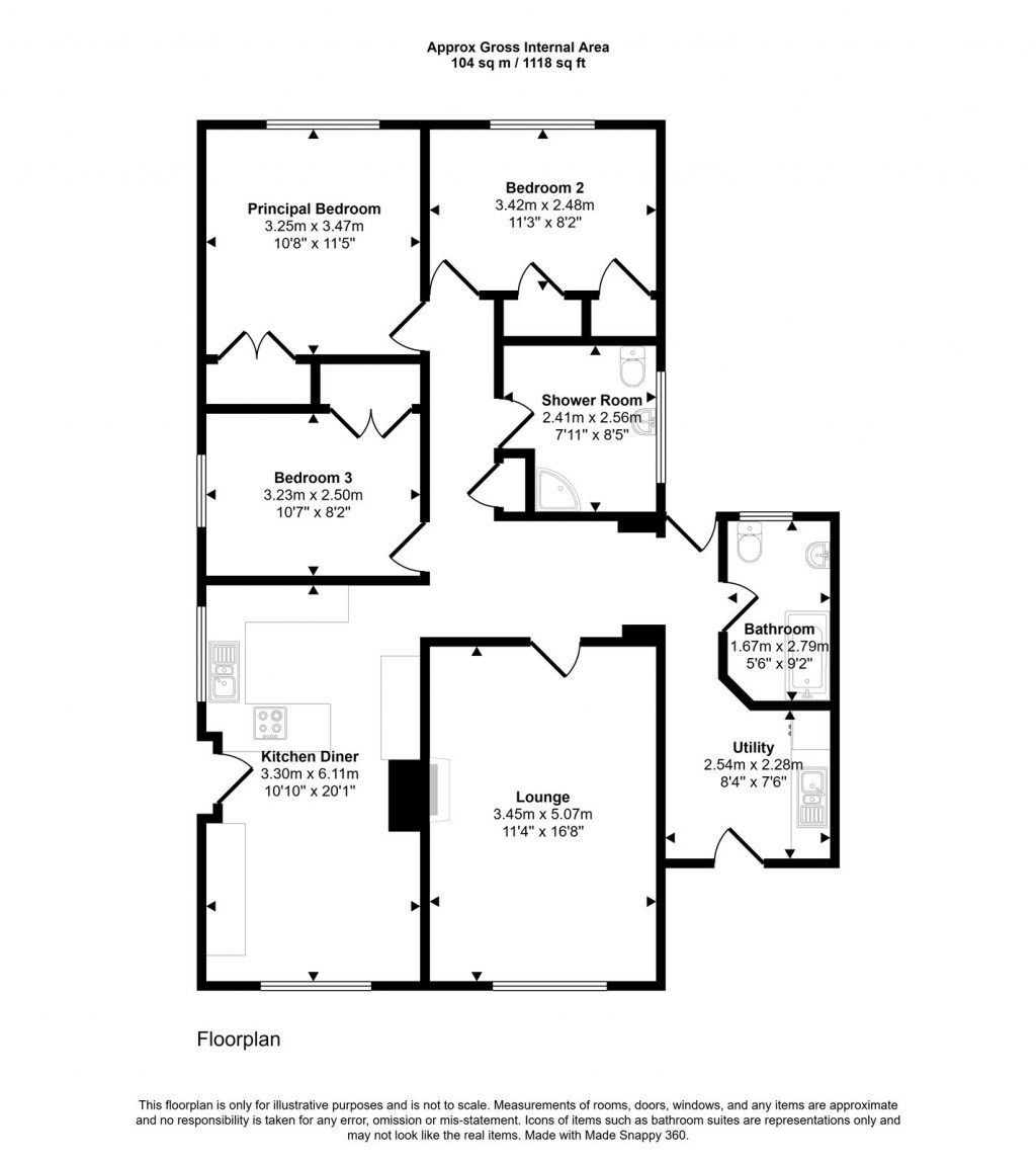 Floorplans For Edington, Westbury