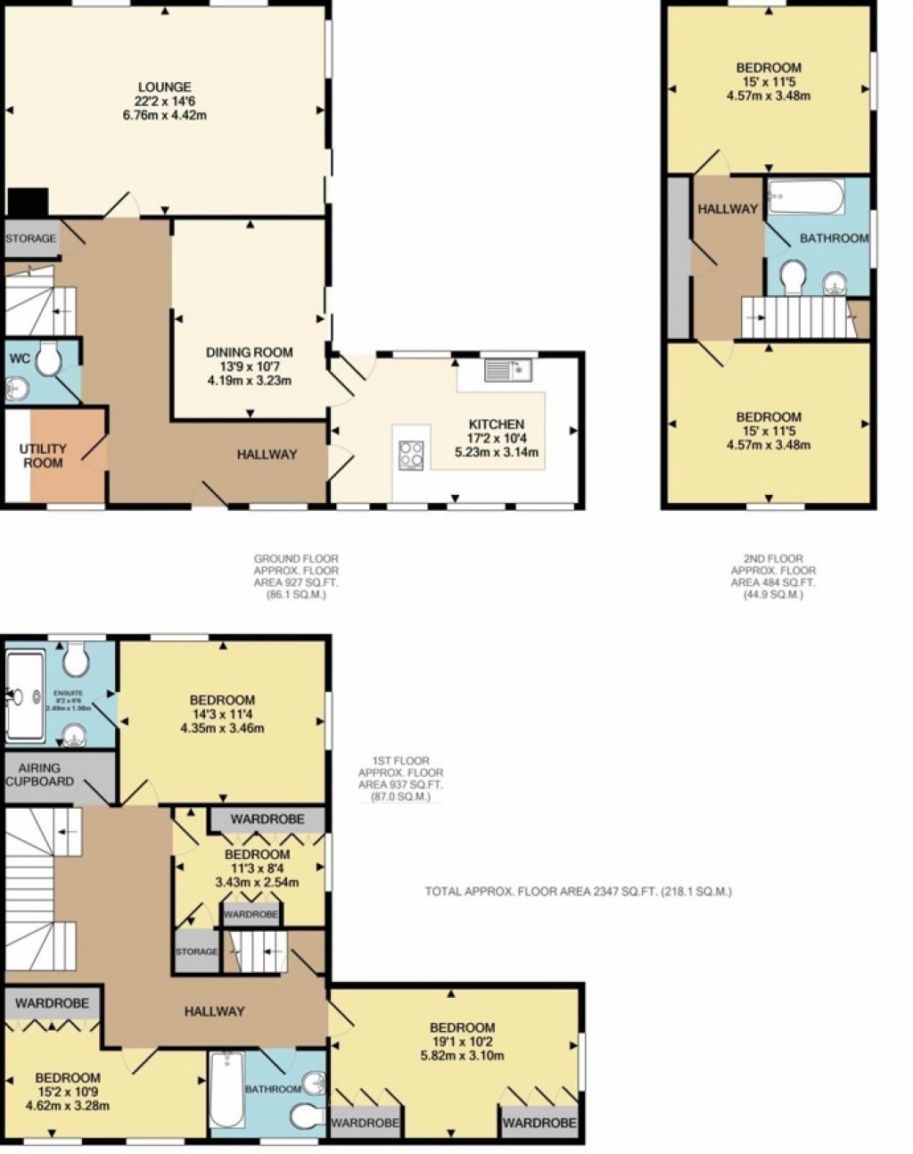 Floorplans For Dilton Marsh, Westbury