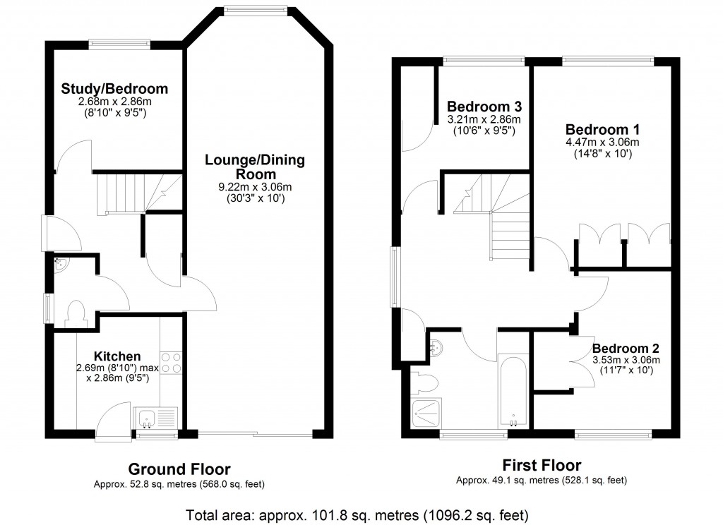 Floorplans For Warminster, Wiltshire